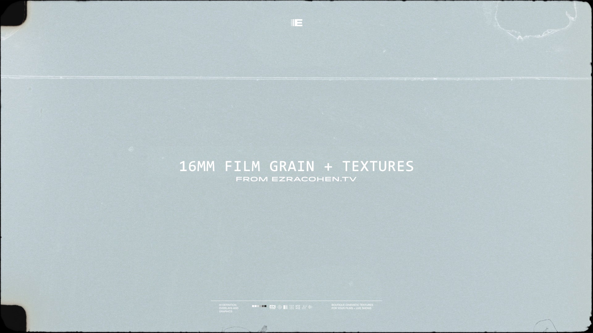 16mm Film Grain + Textures – EZCO
